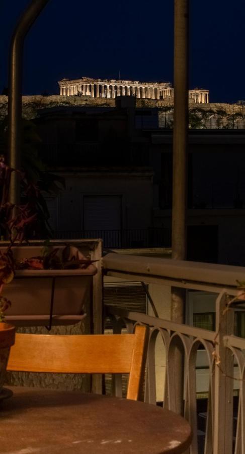 Mosaics Central Studio Apartm With Acropolis View Atenas Exterior foto